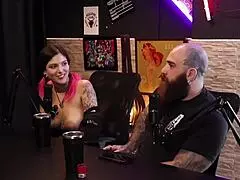 check out qween and iron biker's hottest moments in sensual cast part 4 on sheer red