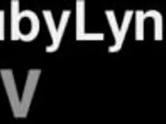 My personal trainer stretches this redhead mommy's big pierced asshole solo close up