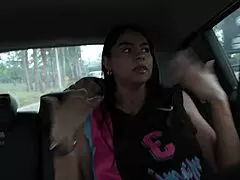 hot milf pays uber driver with deepthroat blowjob and bent over doggystyle pounding 🚀🍆