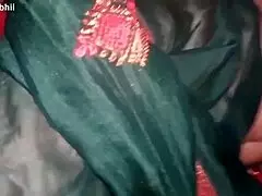 Janvibhabhi moans hot in closeup standing fuck kiss frenzy.