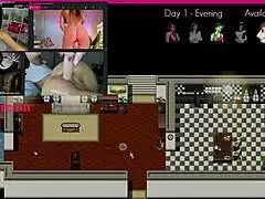 At milfs villa episode 3 brunette milf in stockings licks clit squirts creampie wet hardcore