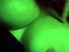 Italian milf artemisia's big natural tits bounce wildly in hot solo nipple play session