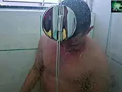 that hot latina maid showed up panty-free and rode my cock during cleaning