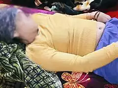 Feel that hard missionary thrust? Your new bride's pussy grips husband's cock so tight close up.