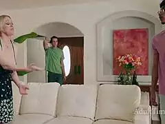 Step Moms Drain Gang With Dee Williams Diego Perez Parker Ambrose In Aged 3some Milf Action