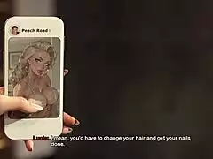 😍 bimbo milf's fake tits finally kiss her tenant dream!