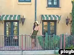 ALL NATURAL BRUNETTE GIANNA DIOR FLASHES PERFECT BODY AND ROUND ASS