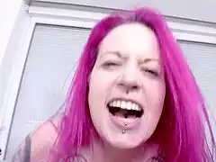 Ever wonder how redhead milf lady lazarus handles two studs ravishing her in the garage?