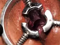 watch lady soniac wild milf explode in orgasm from medieval speculum fisting!!