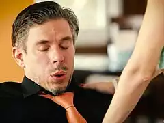 babysitter bianca and rachel suck husband's big cock for cumshot threesome