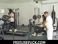 stepdad uses stepdaughter as free use fuck doll while her friend alexia anders and mia taylor join in