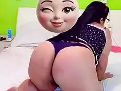 Amateur Milf's Big Tits and Huge Ass Exposed on Camera for Arousal