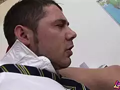 sexy blonde sasha rose gets raw fucked on classroom desk by stud