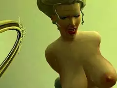 huge tit milf seduces spying young guy into creampie cowgirl ride