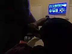 damn this bbw black cougar slut takes big black cock deep in casting tryout cum