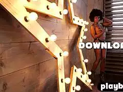 Sexy Ebony Milf Ana Foxxx Strips Teases Pussy In Hot Dance