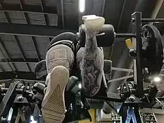 Check out that hot milf's big ass and tits shaking during intense gym workout session