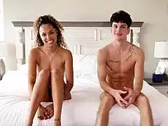 latina milf spends intimate time with young college jock