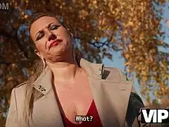 vip4k milf tempts nerd from game to pound her shaved pussy and big natural tits