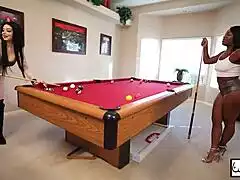 harmonie marquis' wet pussy lips drip as mature lesbians lick big clits hungrily