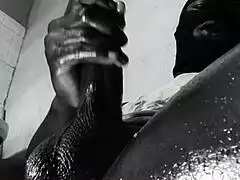 big muscular guy closeup oiled cock cumshots public toilet