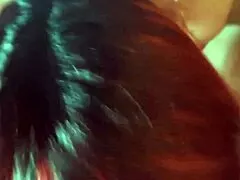 Milf With Glasses Gags On Huge Cock Deepthroat Blowjob Ends In Massive Facial Cumshot