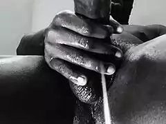 big muscular guy closeup oiled cock cumshots public toilet