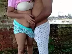 stranger fucks my stepmom publicly in jungle ruined house