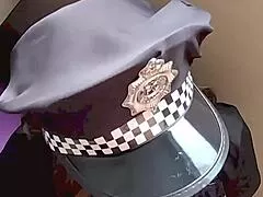 Pounding thick latina cop's ass in cdmx