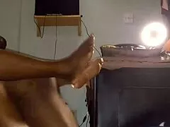 ebony milf pussy filled creampie again chasing that black breeding jackpot