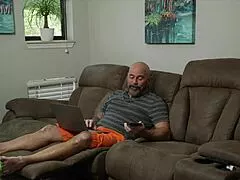 ghostface pounds curvy tattooed milf in lingerie then cums on shaved ass