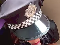 Pounding thick latina cop's ass in cdmx