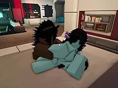roblox condo rr34 😍 two fish mommies ffm suck big dick then scissor fuck 💦 pov cameraman