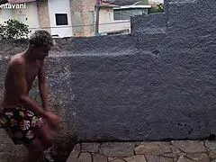 stepson pounds hot stepmom right in front of virgin brother!