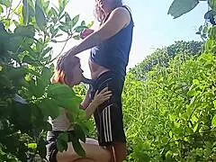 naughty redhead slut caught banging bareback on guarujá beach