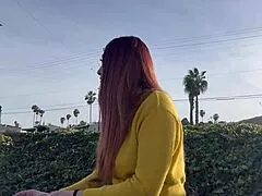 yo artemisia love you smoking hot in public outdoor long hair fetish sesh 😍🔥
