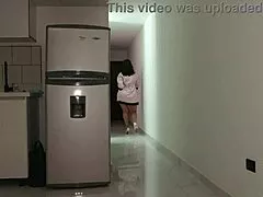 damn my big ass latina milf neighbor sucks cock rides rough then swaps cum missionary style