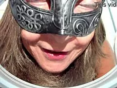 stepmom's ass craves my monster cock over laundry any day