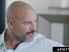 Cheerleader Alexis Tae offers tight ass for stepdad-in-law anal before boyfriend