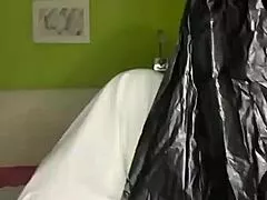 mmm stepmom and stepson play forbidden games with banana and big black cock first time