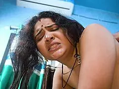 desi mallu bhabhi's juicy pussy wrecked hardcore by debar while hubby's gone