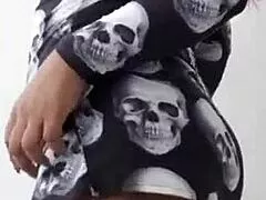 Under Skirt No Panties Voyeur POV Fetish Webcam Shaved Pussy