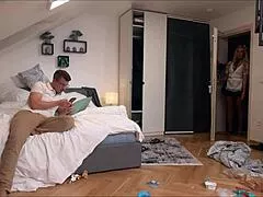 mature4k fembot with massive tits pounds like real woman in stockings