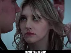 oh man home schooled stepsibs learn naughty from stepmom familycum mess up