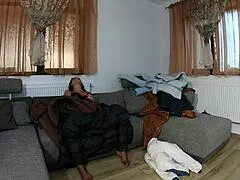 wanna jerk off watching me rub my pussy in this fluffy jacket? dirty talk for you