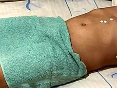 el mejor masaje de mi vida me lo hizo esta latina curvy y tetona con su gran culo