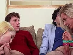 cuckolding our stepsons as we swap and bang in wild orgy