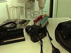 Pregnant Big-Tit Slut Sucks Cock, Fucks Asshole, Swallows Load