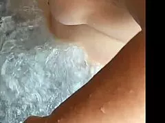 mature bbw granny takes steamy bath then squirts pussy wildly