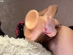 Want to see this sexy milf's hairy pussy cum hot and hard?